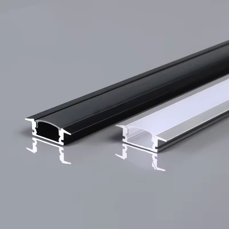 Ceiling Wall Linear Lamp Embedded Alu Profile Extrusion Channel Frame Recessed Aluminum Profile for Led Strip Light
