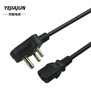 YEJUN <span class=keywords><strong>prix</strong></span> usine bonne qualité INDE prise Ac ordinateur cordon d'alimentation 3 broches câble pour ordinateur <span class=keywords><strong>ps3</strong></span> Ac cordon d'alimentation - Product Image 5