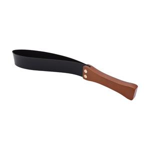 Frusta in Legno Massello e Pelle PU per Giochi SM, Addestramento, Punizione, Spanking e Dispositivi di Tortura - Product Image 3