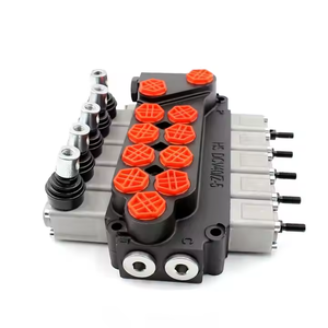 Vanne hydraulique DCV40Z avec commande manuelle ou commande par solénoïde DSG |   Vanne directionnelle multi-voies |   Personnalisation complète OEM ODM acceptée - Product Image 2