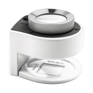 Lvgang-Espejo de aumento óptico de vidrio <span class=keywords><strong>para</strong></span> costura, escala plegable de metal portátil, <span class=keywords><strong>luz</strong></span> LED 1UV, 30X, 30X - Product Image 2