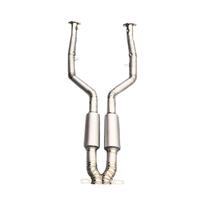 Système d'échappement Catback X Midpipe pour BMW M3 E92 V8 4.0 2008-2013 en titane avec silencieux Valvetronic et résonateurs
