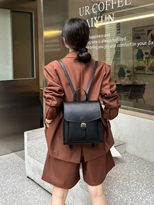 Оптовая продажа: Модный легкий рюкзак из натуральной кожи для путешествий, маленький рюкзак для женщин и девушек, модель 2026 года - Product Image 6