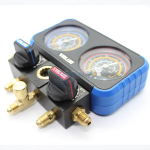 YALUE <b>Mechanical</b> Dual Gauge VRM2-B-0401 High Accuracy Refrigerant Charge Gauge For R22 R134 R410A - Product Image 3