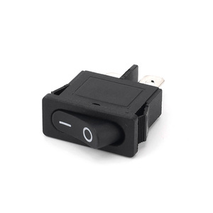 KCD1-A 125vac 250vac Boat Switch Long Flat Type on off Black <strong>Rocker</strong> Switches <strong>Panel</strong> - Product Image 2