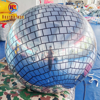 Ballon Miroir Disco Gonflable Réfléchissant en Gros pour Fêtes de Noël, Décoration Personnalisée avec Logo pour Événements