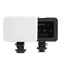 Lampe de vidéoconférence rechargeable haute puissance pour téléphone portable Lumière de selfie pour téléphone/ordinateur portable/maquillage/diffusion en direct