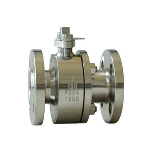 Fourniture directe usine Vanne à flotteur manuelle Q61F-16P à bride PN40 PN100 pour eau, construction en acier forgé Q61F-16P et D - Product Image 1
