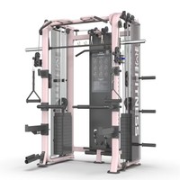 Power Rack En Gros Multi-fonctionnel Combiné Squat Cadre Smith Machine pour Bodybuild Dos Épaule Exercice Bras Poitrine