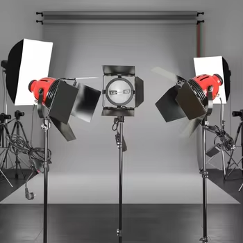 OEM Professional 2400w Red Head Light Kit Digital Camera Video Photography Equipment with Dimmer
