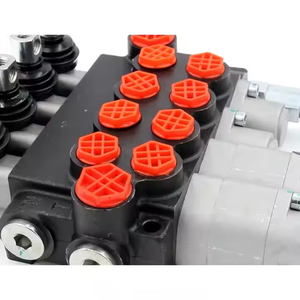 Válvula Direccional Monobloque Manual de 4 Vías P40-G12-G38-2OT-2QTW, Válvula de Control Hidráulico para Venta al por Mayor y OEM Personalizado - Product Image 3