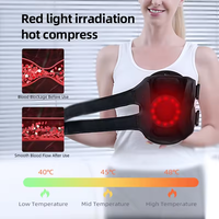 LED-Touch-Kniemassagegerät mit Wärme und Vibration, Wiederaufladbar, für Muskelverletzungen, Schwellungen und starrer Gelenkbehandlung