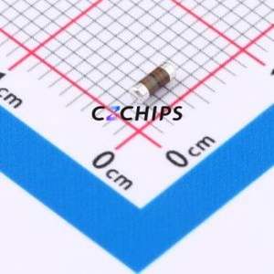 Resistencia SMD MMA02040C1801FB300, Resistencia MELF-0204, Resistencia de Película Delgada, 1.8kOhm, 1%, 400mW - Product Image 1