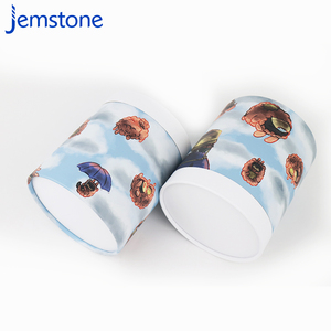 Fournisseurs expérimentés 100% recyclé Biodégradable cercle Papier Peut cadeau tube de papier emballage - Product Image 4