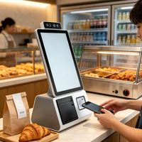 Terminal Sistem POS Android All-in-One 10,1 inci dengan Printer, Scanner, dan Kamera Terintegrasi untuk Toko Retail