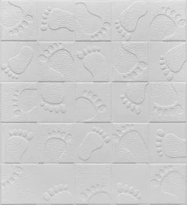 壁纸中的自粘聚乙烯泡沫3d装饰墙