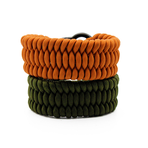 Manille de camping en acier inoxydable de qualité supérieure réglable 550 Firecraft Paracord Fashion Bracelet pour l'extérieur - Product Image 6
