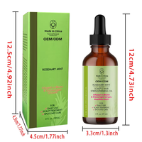 Essence capillaire à la lavande et à la menthe poivrée pour cheveux secs, commerce extérieur transfrontalier, huile essentielle pour cheveux