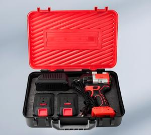 直接取引高品質1/2インチ4.0ahバッテリーコードレス高トルクブラシレス電動インパクトレンチ