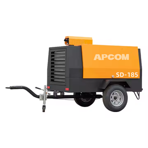 Compresor de Aire de Tornillo Portátil con Motor Diésel 185 250 350 400 450 500 CFM 8Bar 10Bar 15Bar 20Bar para Minería, Perforación y Sandblasting - Product Image 6