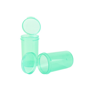 Petite bouteille en plastique anti-odeur, flacon mini à ouverture facile, imprimé sérigraphié, bouteilles de pilules du Shandong, tubes, pots souples en PET - Product Image 1