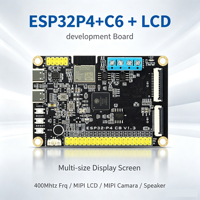 Placa de Desarrollo ESP32-P4 C6 con Pantalla LCD MIPI Táctil y Cámara, Asistente de Voz IA, CAN, RS485, WiFi 6, Personalizable ODM