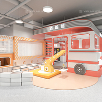 Centro de juegos interior para niños Área de arena de juego simulado Hospital de belleza Parque de juegos interactivo