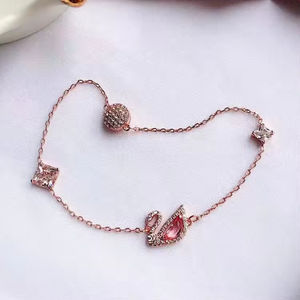 เครื่องประดับแฟชั่น กำไลข้อมือสแตนเลสประดับเพชรซิร์คอนทันสมัย - Product Image 5