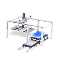Robot portique d'alimentation à portique à quatre pattes avec double faisceau pour tôle