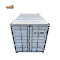 Mini conteneur de stockage portable de 5 pieds en acier Corten, économique, pour marchandises sèches, à vendre