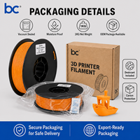 Filament d'imprimante 3D PLA+ Becreative, large choix de couleurs, diamètre 1,75 mm, haute résistance, température d'impression 205-215°C, 1 kg