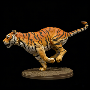 Escultura de <span class=keywords><strong>Tigre</strong></span> de Resina Pintada a Mano de Alta Calidad, Adorno de Arte Animal para Decoración del Hogar <span class=keywords><strong>y</strong></span> Recuerdo - Product Image 3