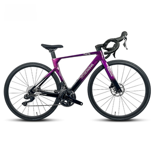 Vélo de route en fibre de <span class=keywords><strong>carbone</strong></span> personnalisé de haute qualité à 20 vitesses avec frein à disque en aluminium Fourche haut de gamme pour la course Vente en gros - Product Image 4
