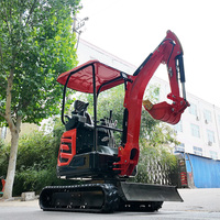 Mini-excavatrice 1,8 tonne avec moteur EPA, livraison gratuite, mini-excavatrice agricole, mini-excavatrice sur chenilles 2 tonnes à vendre