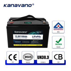 12.8V LiFePO4 储能电池，带 BMS，100Ah，Kanavano 品牌，<span class=keywords><strong>3</strong></span> 年保修，3000 次循环，适用于家庭太阳能系统 - Product Image 4