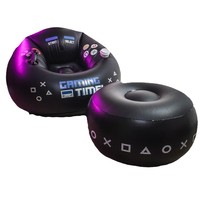 Canapé gonflable moderne et imperméable de l'usine Amity Pouf paresseux pliable et confortable pour les clubs et les jeux Esports Fauteuil pouf