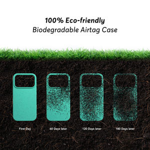 Stoßfeste 2,0 mm Umweltfreundliche Hülle aus Weizenstroh für iPhone 17 Pro Max, Biologisch Abbaubare Hülle - Product Image 2