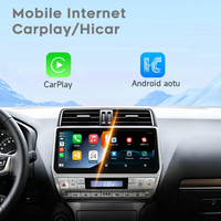 Autoradio Android 14 avec écran tactile de 12,3 pouces, CarPlay sans fil pour Toyota Prado Series