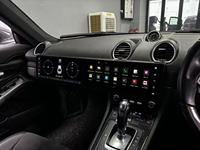 Autoradio multimédia Android 14 avec écran OLED double de 24,6 pouces pour Porsche 718/Boxster 2012-2023, lecteur vidéo, lecteur de cassette, USB
