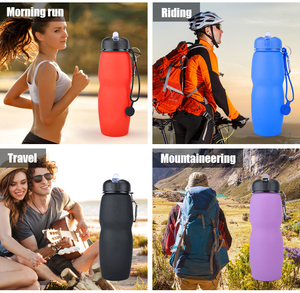 <span class=keywords><strong>Bouteille</strong></span> d'eau <span class=keywords><strong>écologique</strong></span> <span class=keywords><strong>réutilisable</strong></span> avec paille, ml, gourde anti-fuite pour voyage en plein air, Sport - Product Image 6