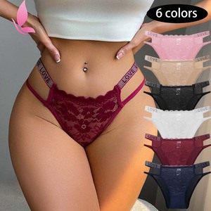 Mutandine in Pizzo con Strass per Donna, Trasparenti Nere Eleganti, Tanga alla Moda, Biancheria Intima Luccicante per Ragazze Giovani, Bikini Alla Moda - Product Image 1