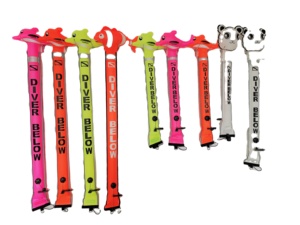Bouée de surface <span class=keywords><strong>gonflable</strong></span> NEMO Dolphin SMB pour la plongée, en nylon enduit de TPU, équipement de plongée personnalisable SMBC04 - Product Image 1
