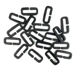 2020 popular selling new types safety 38mm plastic d ring buckle for trolley bag parts wheels