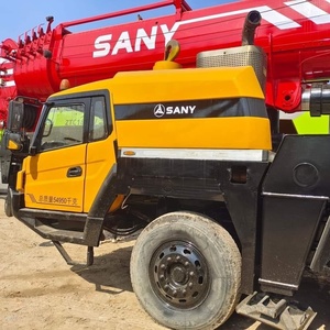Grue sur camion tout-terrain Sany 100 tonnes, équipement de levage mobile d'occasion, capacité de 58000 kg - Product Image 3
