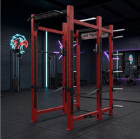 Rack de musculation professionnel en acier inoxydable avec logo personnalisé pour l'entraînement des triceps, du dos et des épaules - Machine de musculation