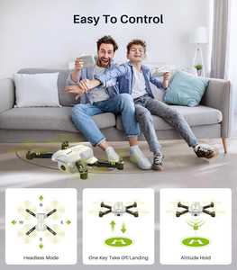 सीमा x200w 720p hd fpv मिनी ड्रोन कैमरा रिमोट कंट्रोल खिलौने वयस्कों के लिए गति समायोजन 3 डी फ्लिप ऊंचाई हेडलेस एक - Product Image 3