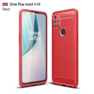 Venta caliente de fibra de la cubierta del teléfono celular a prueba de golpes a prueba móvil de TPU caso para <span class=keywords><strong>Oneplus</strong></span> <span class=keywords><strong>Nord</strong></span> <span class=keywords><strong>N10</strong></span> - Product Image 2
