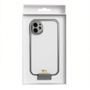 Carcasa Trasera Blanca para iPhone 16 con Soporte Metálico Integrado y Protector de Lente, Accesorio para Teléfono Móvil - Product Image 2