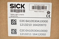 Cortina de Luz de Seguridad Serie C2000 C2C-SA10530A10000/C2C-EA1053A10000 para Programación PLC y Control Industrial PAC Nuevo