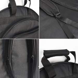 Bolsa de almacenamiento de hombro de mano de tela Oxford y cuero de muestra gratis para violín y kit de batería de platillos Estuche de transporte Bolsa de baquetas - Product Image 5